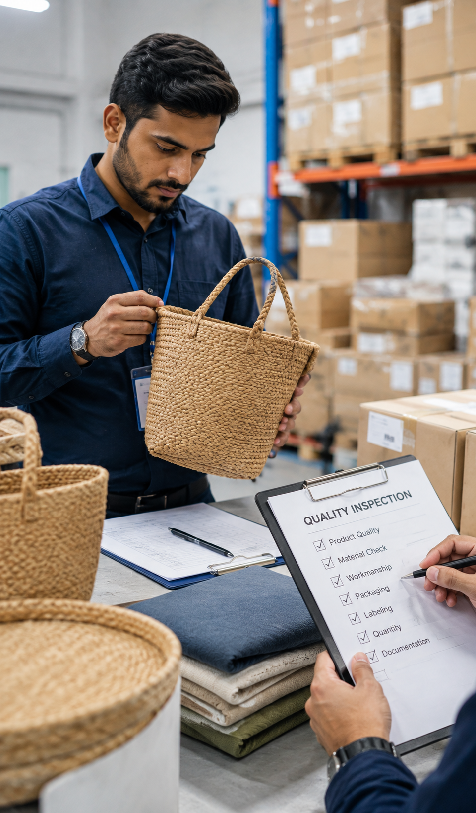 warehouse quality inspection velia global trade